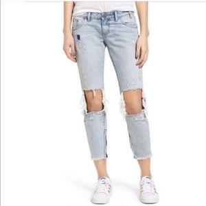 NEW Gymboree Baby Light Wash Skinny Jeans w//Stretch Waist C8-17
